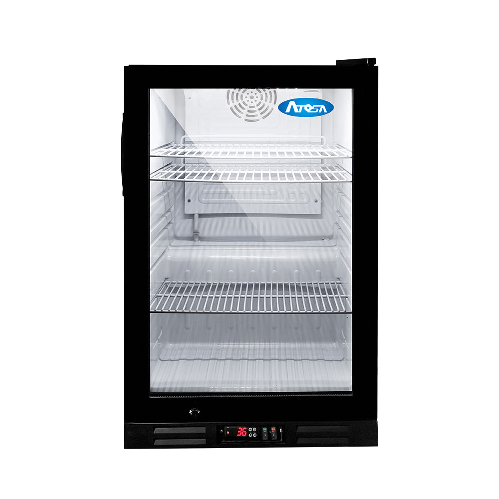 Atosa CTD-5T 21" Countertop Glass Door Merchandiser, 4.6 Cu. Ft.