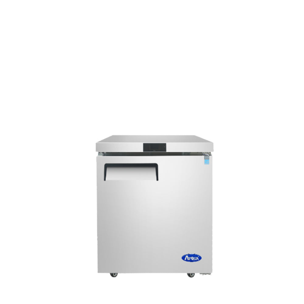 Atosa MGF8401GR 27" Undercounter Refrigerator, 7.2 Cu. Ft.