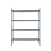 Atosa MixRite MWSSE182474 Slate Grey Epoxy Coated Shelving Kit