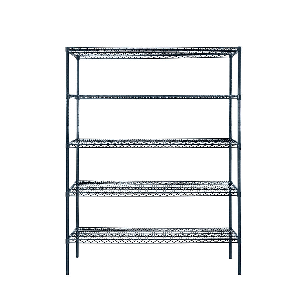 Atosa MixRite MWSSE247286 Slate Grey Epoxy Coated Shelving Kit