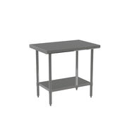 Atosa MixRite ST3060EC 30" x 60" Work Table Flat Top Shelf Styled