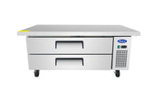 ATOSA MGF8451GR 52 Inch 2 Drawer Refrigerated Extended Top Chef Base