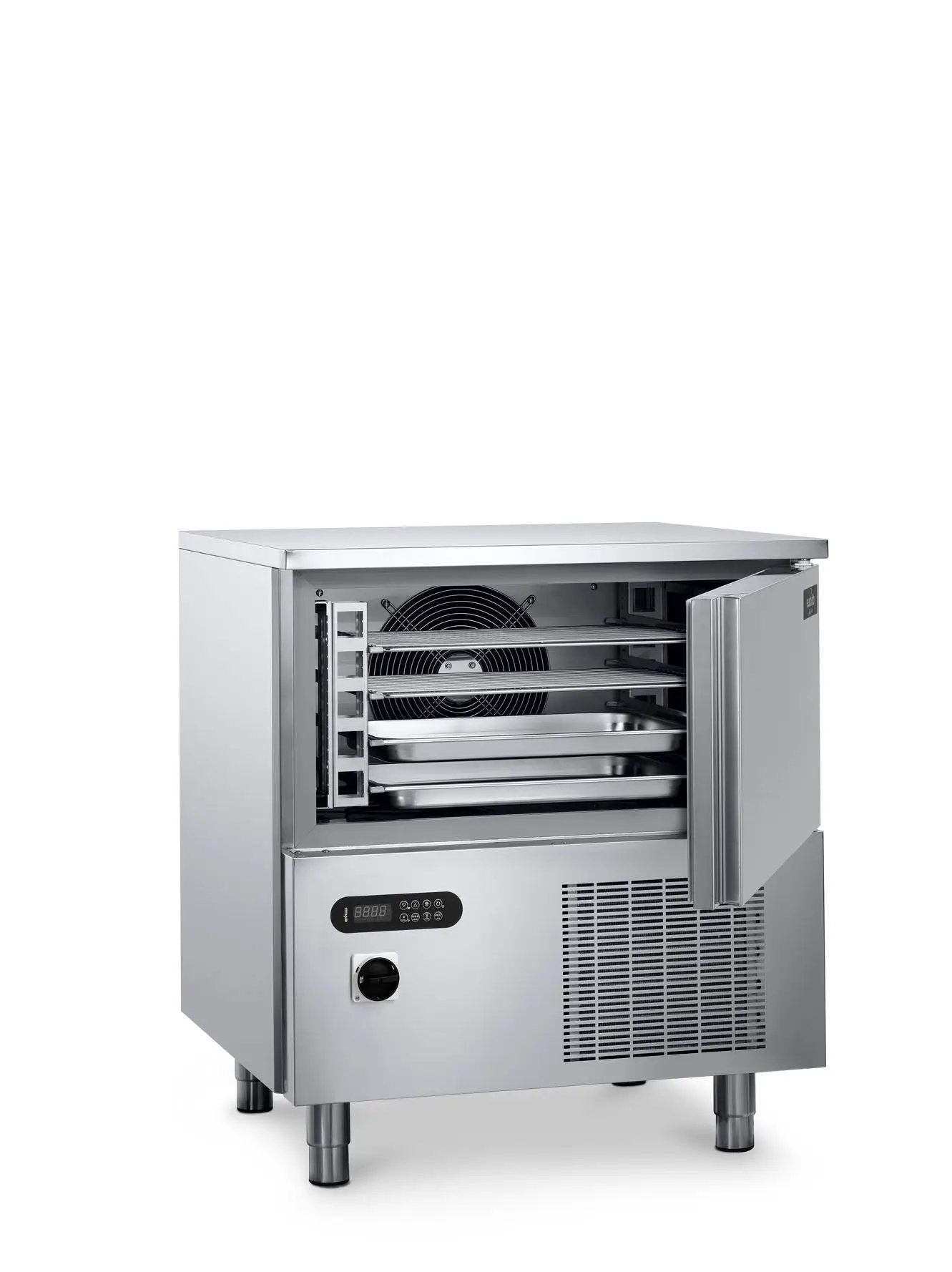 Gemm BCB05US 5-tray stainless steel commercial blast chiller and shock freezer 120V