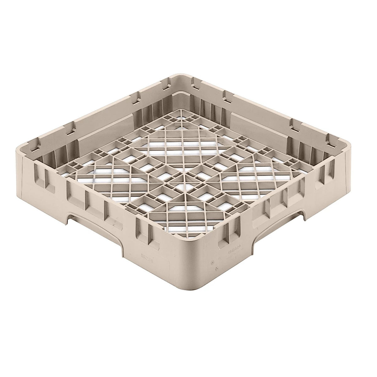 Cambro BR258184 Camrack Full Size Open Base Rack, 4" Tall - Beige