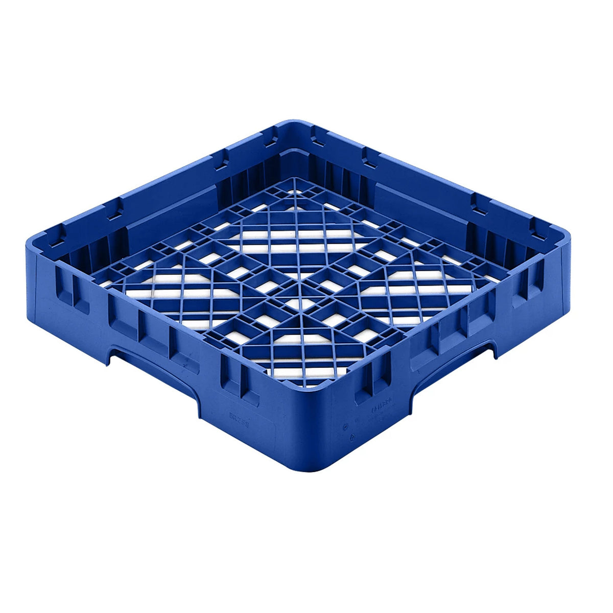 Cambro BR258186 Camrack Full Size Open Base Rack, 4" Tall - Navy Blue