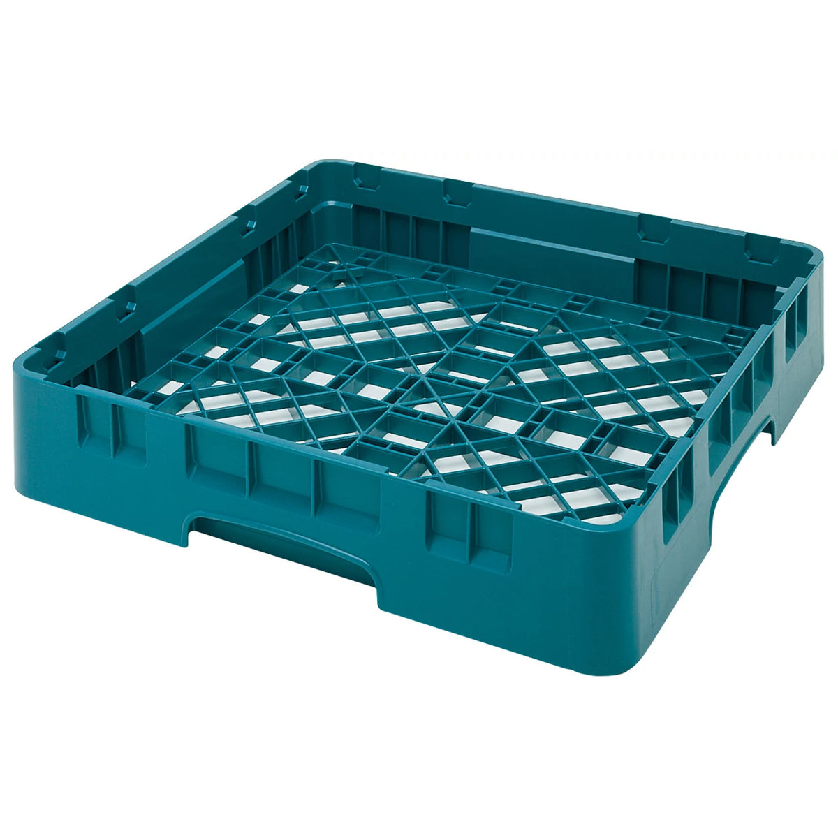 Cambro BR258414 Camrack Full Size Open Base Rack, 4" Tall - Teal
