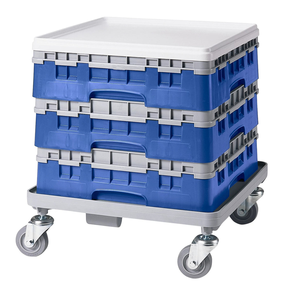 Cambro BR414168 Camrack Full Size Open Base Rack, 5 5/8" Tall - Blue
