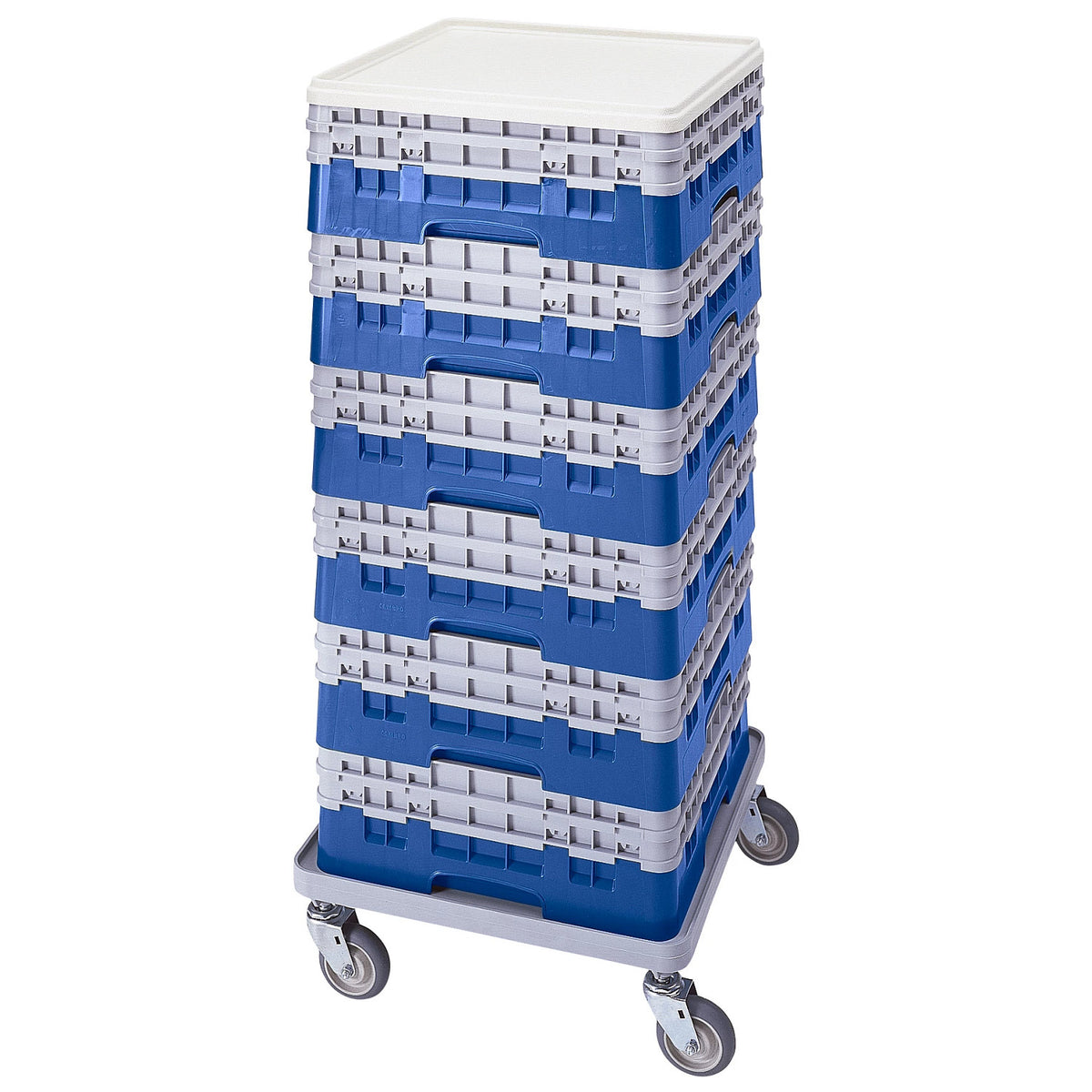 Cambro BR578168 Camrack Full Size Open Base Rack, 7 1/4" Tall - Blue