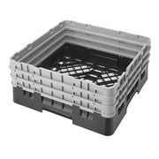 Cambro BR712110 Camrack Full Size Open Base Rack, 8 7/8" Tall - Black