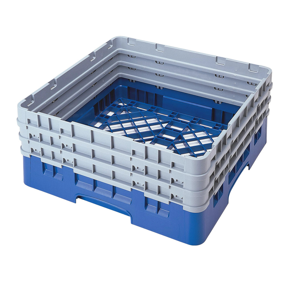 Cambro BR712168 Camrack Full Size Open Base Rack, 8 7/8" Tall - Blue