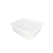 CAC China BTBX-W Storage Box Plastic 14-1/2x12-1/2x5-1/2"H Case Pack of 24 by CAC China (cac-china-btbx-w-storage-box-plastic-14-1-2x12-1-2x5-1-2h-case-pack-of-24)