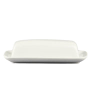 CAC China BTD-8 Butter Dish W/ Cover [Dish I Cover] 8 1/4 I 6 3/4" Case Pack of 12 by CAC China (cac-china-btd-8-butter-dish-w-cover-dish-i-cover-8-1-4-i-6-3-4-case-pack-of-12)