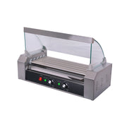 CAC China HDRS-05 Commercial 5-Roller Hot Dog Grill 110V 700W Product Image