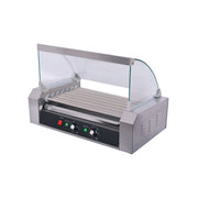 CAC China HDRS-07 Commercial 7-Roller Hot Dog Grill 110V 900W Product Image