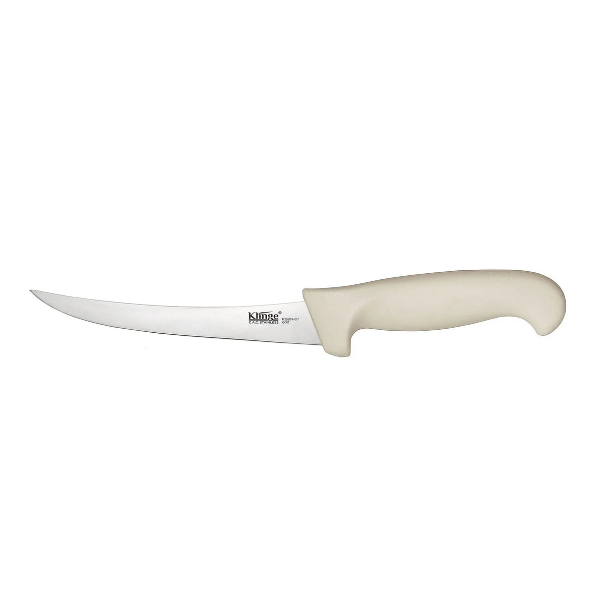 CAC China KSBN-61 Klinge 6" Curved Stamped Boning Knife