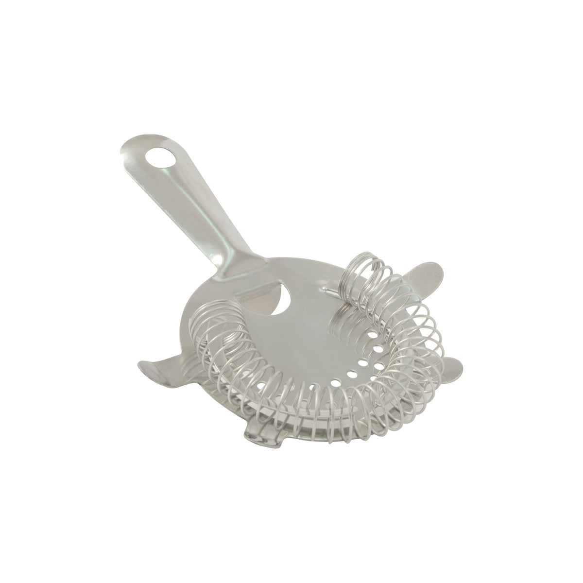 CAC China KUHW-4 Stainless Steel 4-Prong Hawthorne Cocktail Strainer Product Image
