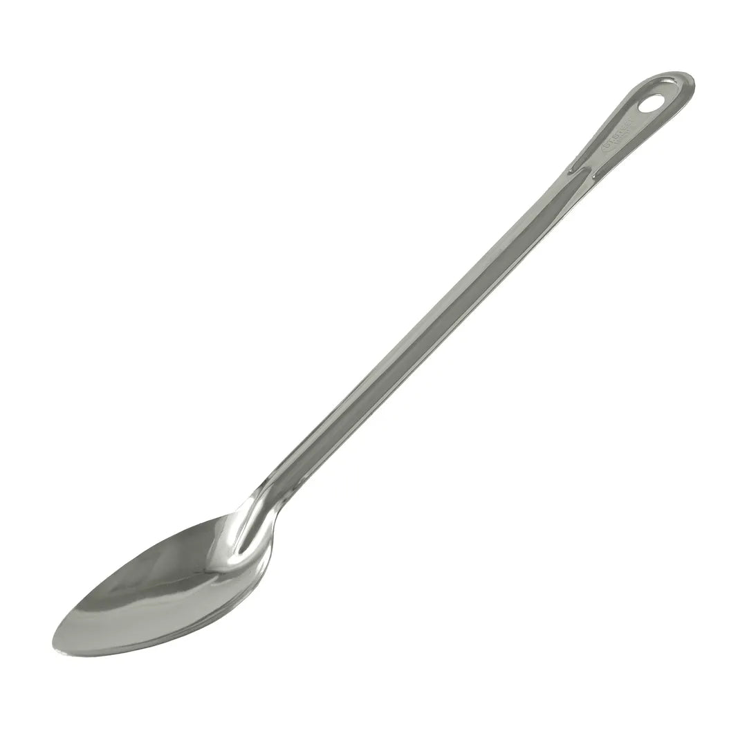CAC China SBHS-15 15" Stainless Steel Solid Basting Spoon Product Image