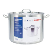 CAC China STKP-40 Stock Pot SS W/ Lid 40QT Product Image