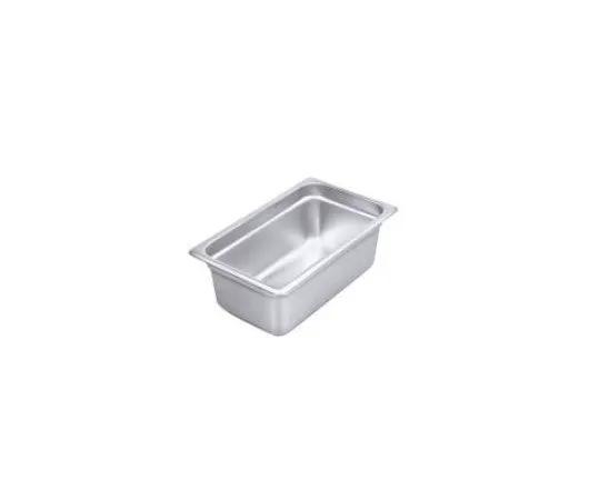CAC China STPQ-23-4 1/4 Size 4" 23-Gauge Anti-Jam Steam Pan Product Image