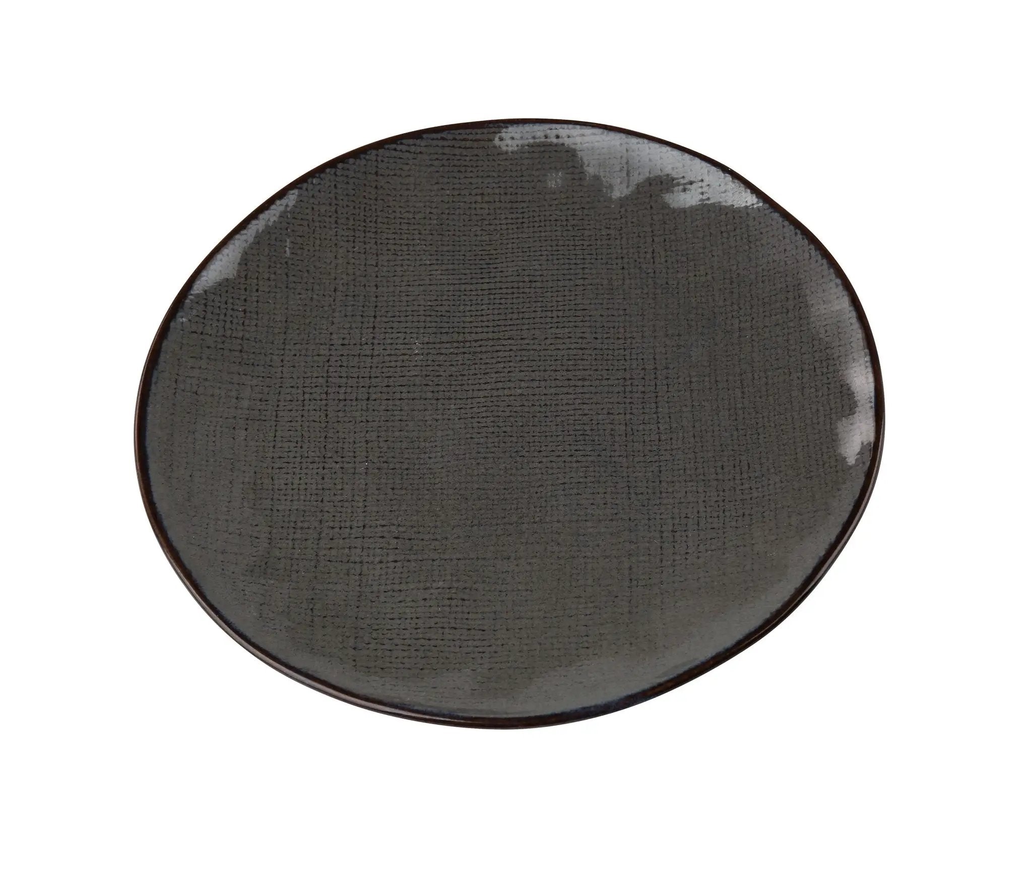 Yanco CB-110 Cowboy Chinaware 10-1/4" x 1" ROUND COUPE PLATE by Yanco (yanco-cb-110-cowboy-chinaware-10-inch-round-coupe-plate)