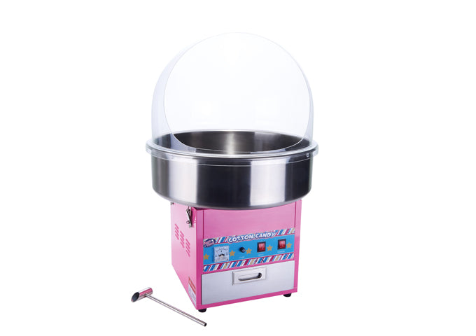 Winco CCM-28, Show Time Cotton Candy Machine w/ 20.5" Stainless Steel Bowl, 1080W