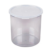 Cambro CCP27152 Salad Bar Crock, 2.7 qt., 6 5/8" Dia. x 6 3/4" H - Clear