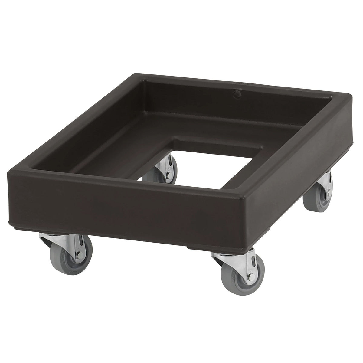 Cambro CD1420110 Camdolly for #10 Cans & 14 x 19 Milk Crates, 350 lbs. Capacity - Black