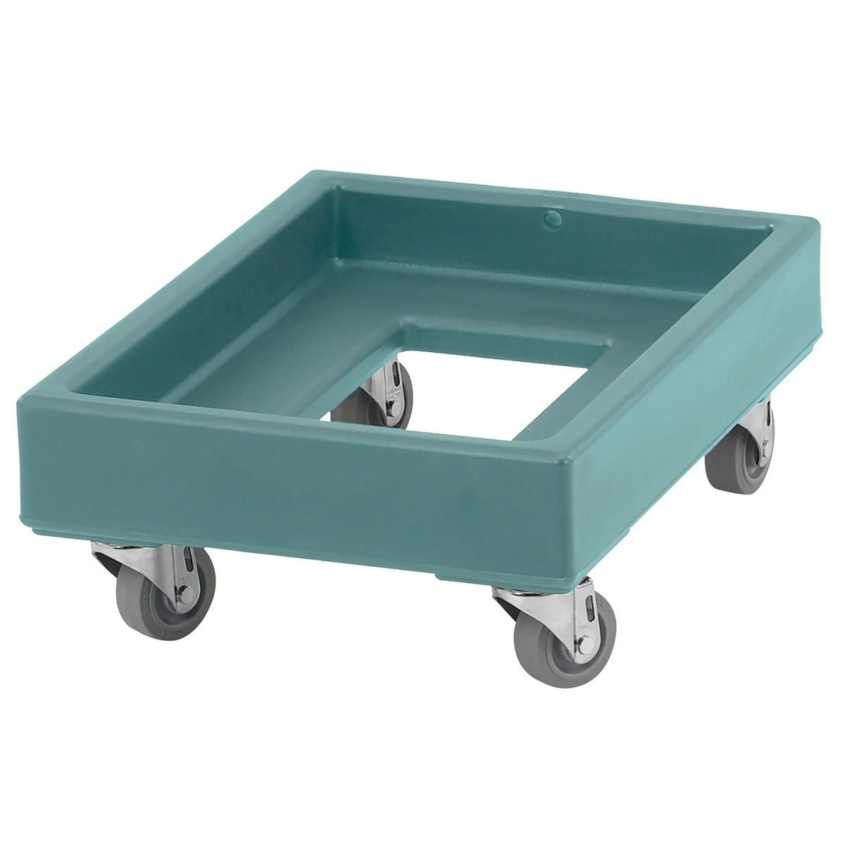 Cambro CD1420401 Camdolly for #10 Cans & 14 x 19 Milk Crates, 350 lbs. Capacity - Slate Blue