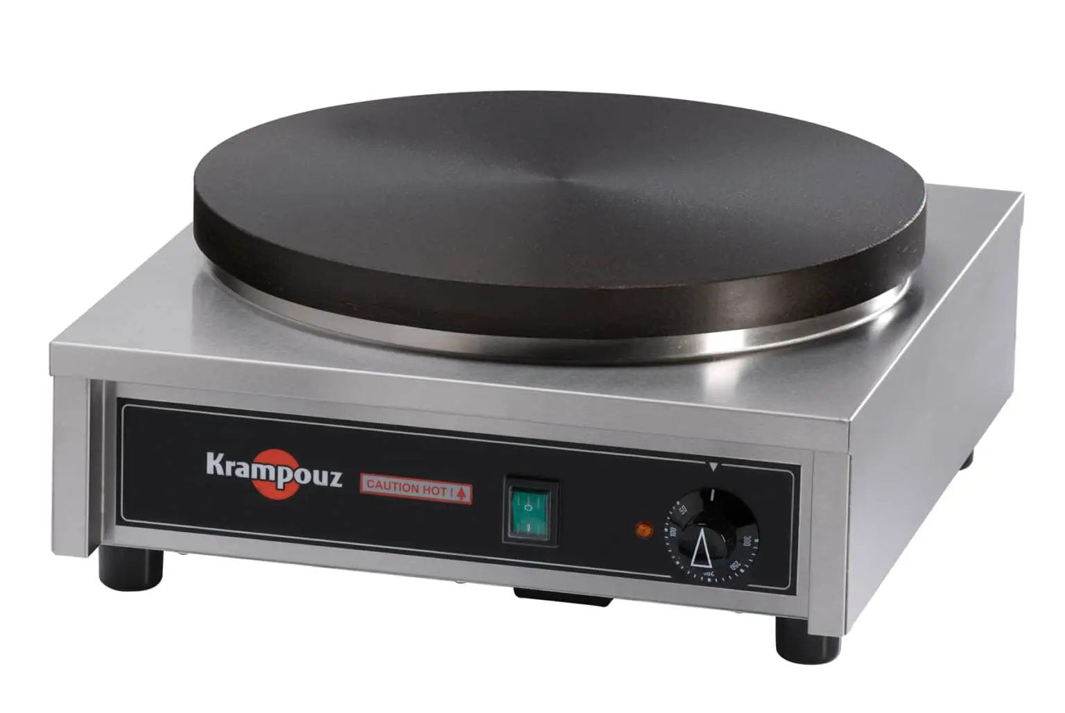 Krampouz CECIF4 15 - 3/4" Electric Single Crepe Maker w/ Cast Iron Plates, 240v/1ph