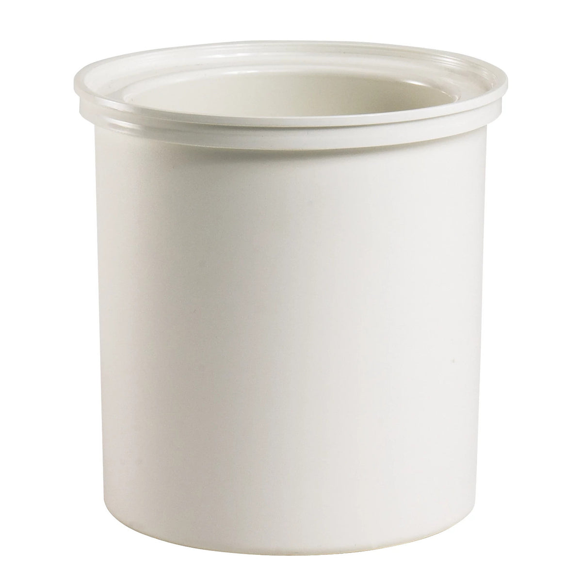 Cambro CFR18148 ColdFest Insulated Round Crock, 1.7 qt., Ice-Free Cold Holding - White