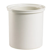 Cambro CFR18148 ColdFest Insulated Round Crock, 1.7 qt., Ice-Free Cold Holding - White