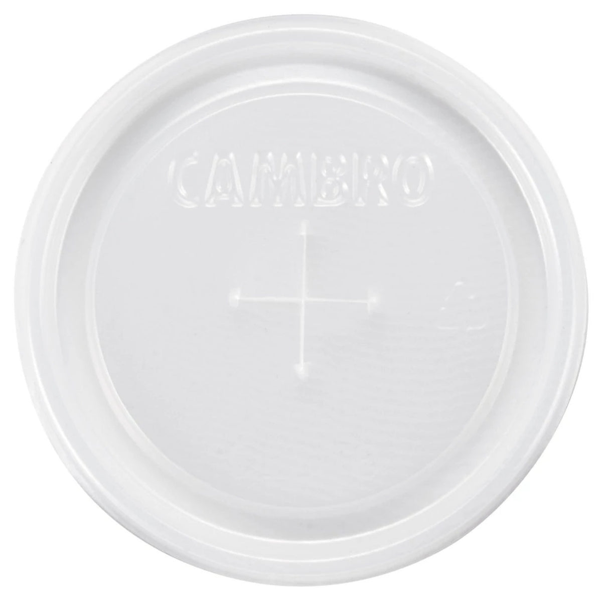 Cambro CLST6190 Disposable CamLid, Fits Lido Tumbler LDT6, 6 oz. - Translucent