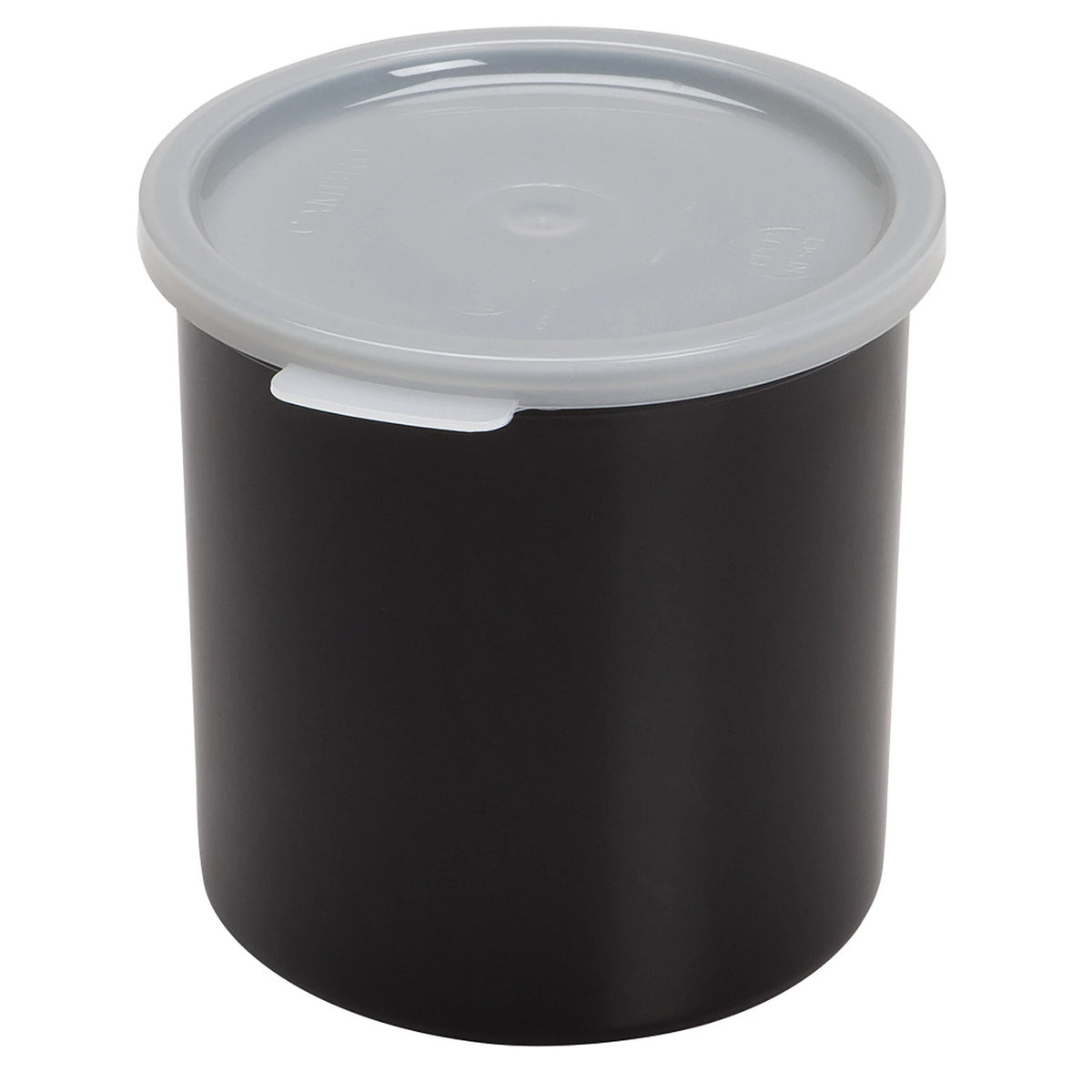 Cambro CP12110 Salad Bar Crock, 1.2 qt., 5 1/4" Dia. x 5 3/16" H - Black