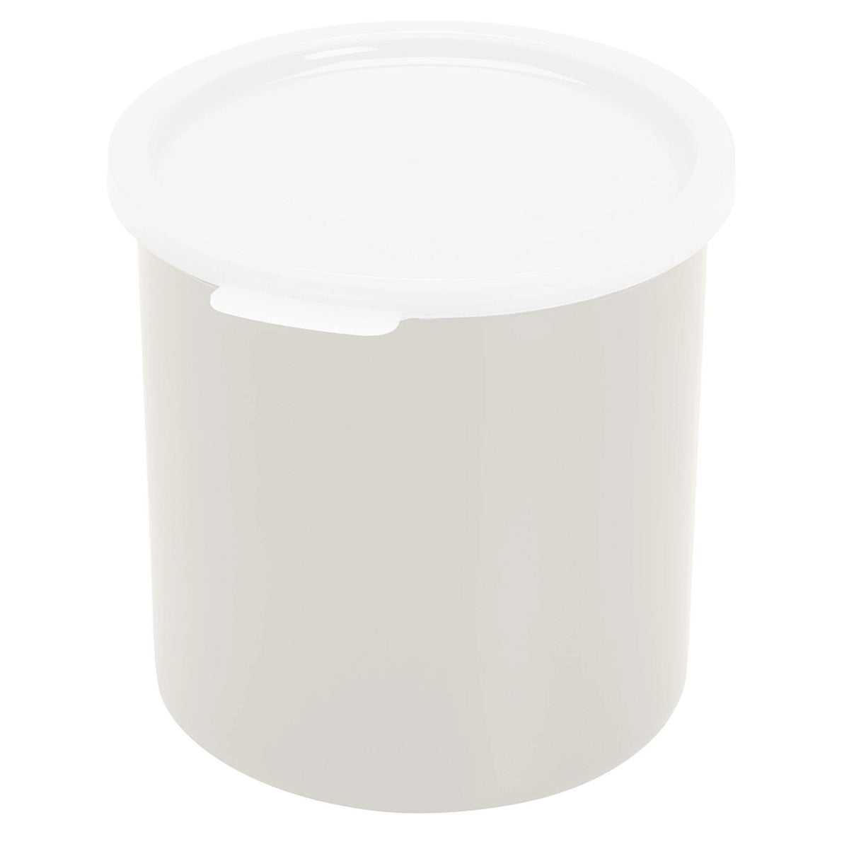 Cambro CP12148 Salad Bar Crock, 1.2 qt., 5 1/4" Dia. x 5 3/16" H - White