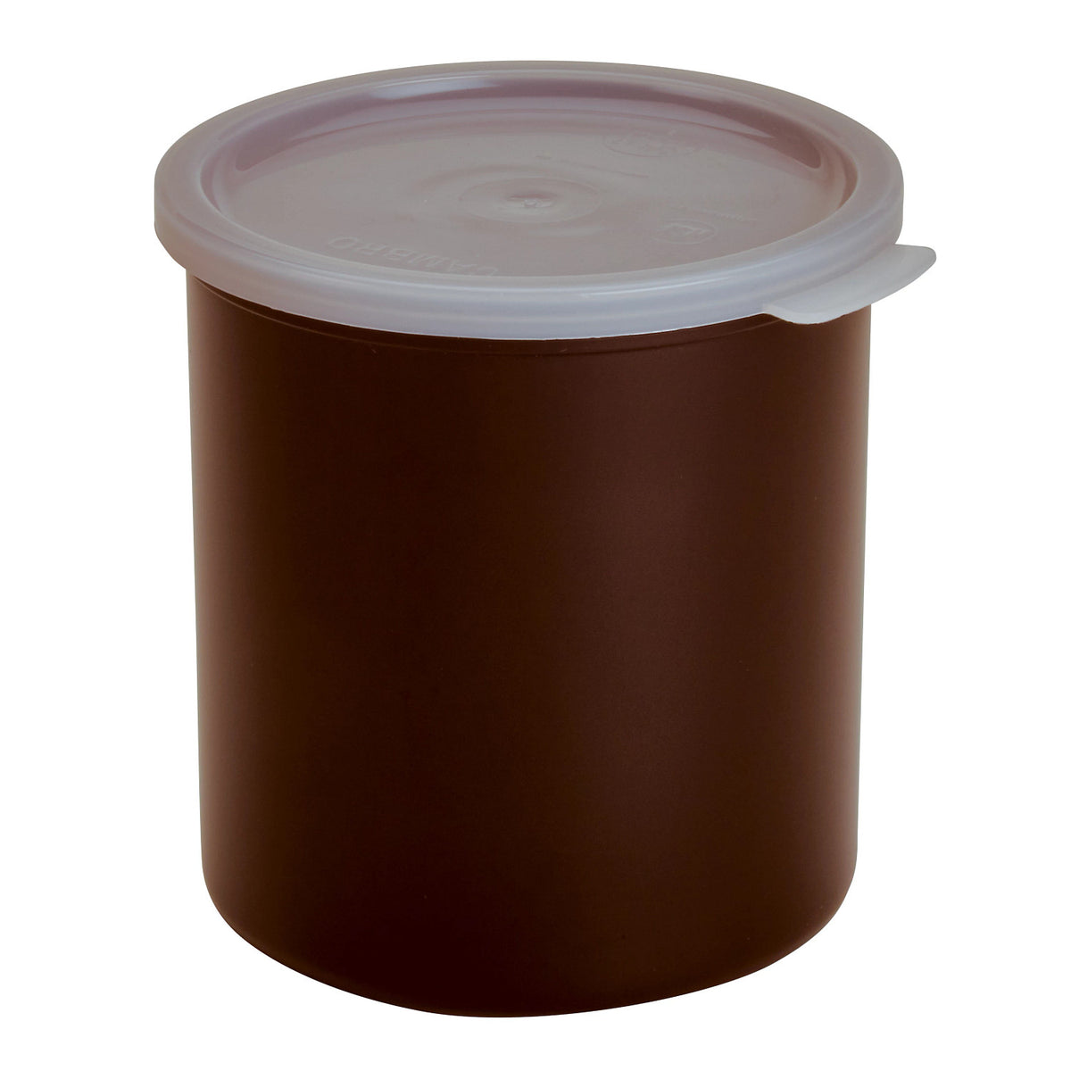 Cambro CP27195 Salad Bar Crock, 2.7 qt., 6 3/4" Dia. x 6 3/4" H - Reddish Brown