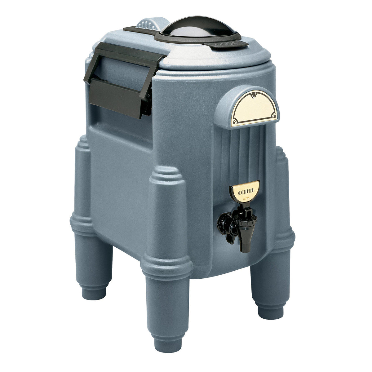 Cambro CSR3191 Camserver 3 gal. Insulated Beverage Server, 54 Servings - Granite Gray