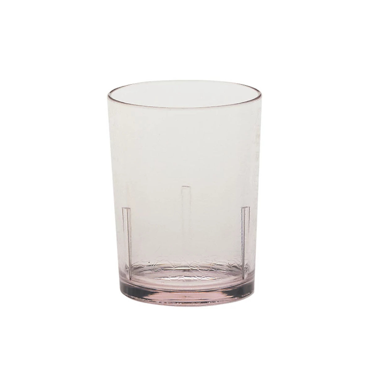 Cambro D14152 Del Mar Crackled Tumbler, 14 oz. - Clear