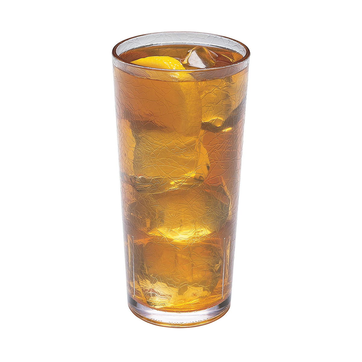 Cambro D24152 Del Mar Crackled Tumbler, 24 oz. - Clear