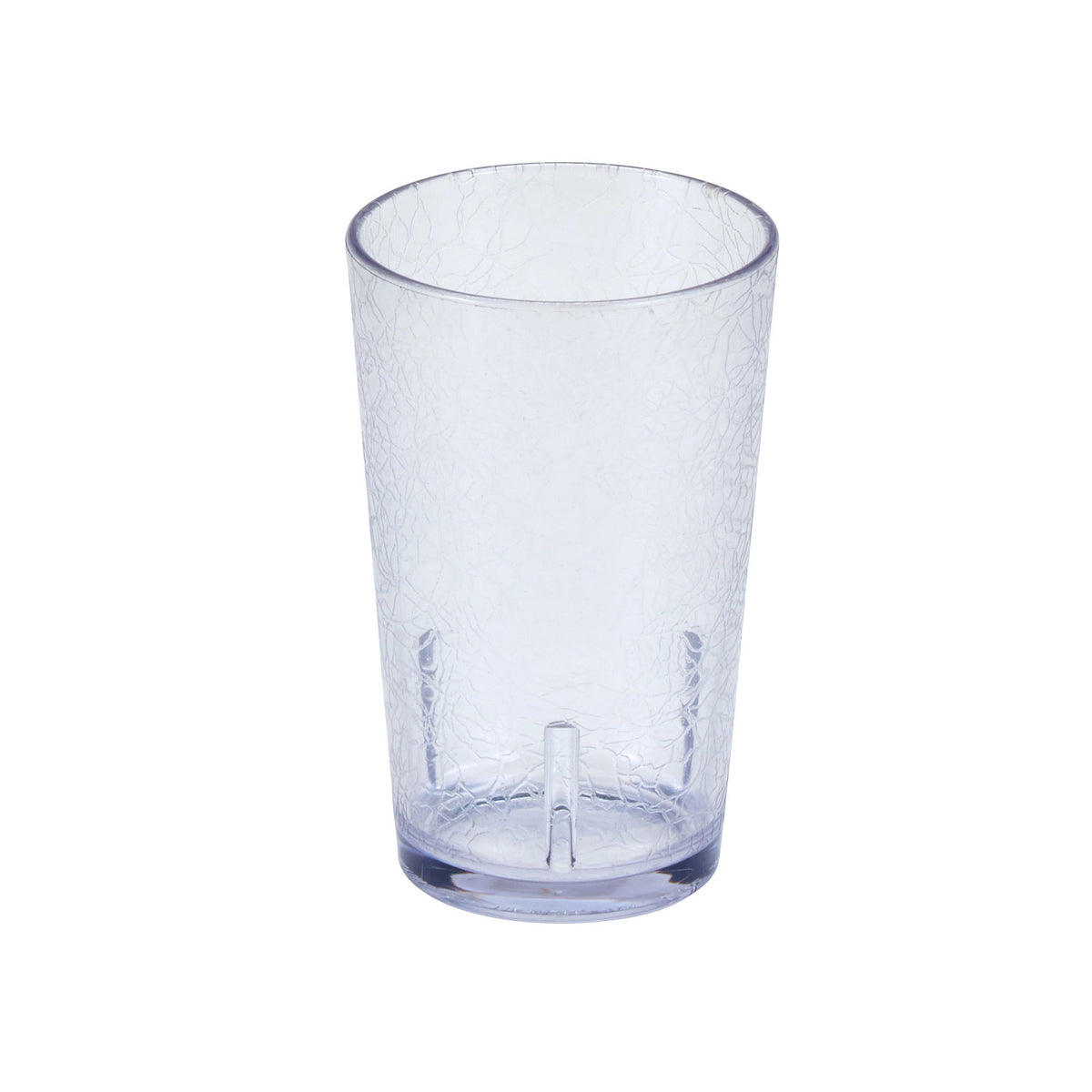 Cambro D8152 Del Mar Crackled Tumbler, 8 oz. - Clear
