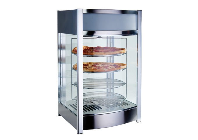 Winco EDM - 2, Electric Display Merchandiser, 14" rack, 120V, 875W, Adjustable Temperature