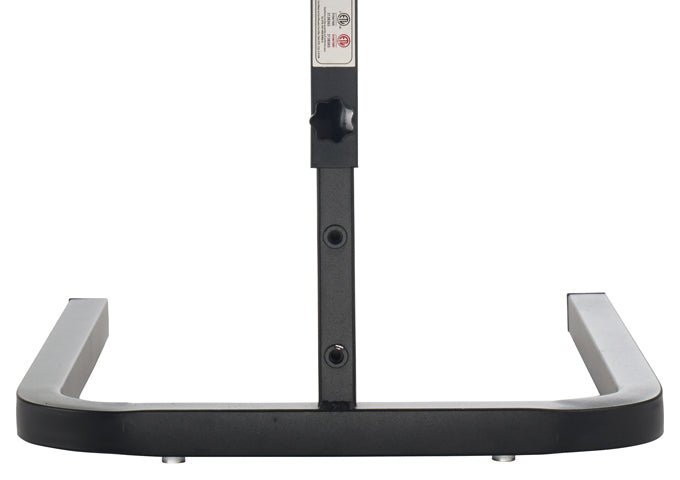 Electric Heat Lamp, Steel Base, Aluminum Light Hood, Two 250 W Bulbs, Black