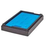Cambro EPPCTSPKG110 Camchiller Insert & Chiller Package for Cam GoBox EPP180 & EPP160 - Black