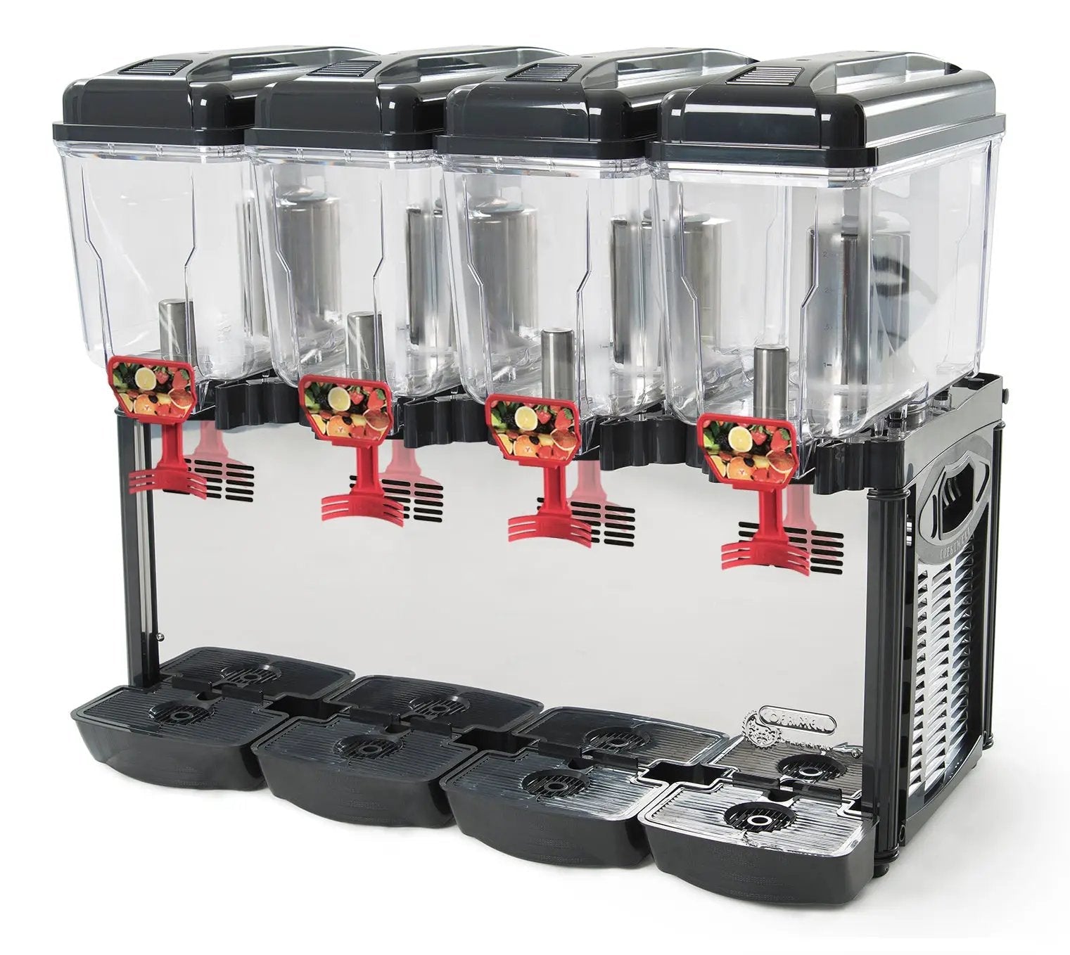 Eurodib CD4J110 4-Tank Commercial Refrigerated Juice Dispenser Product Image