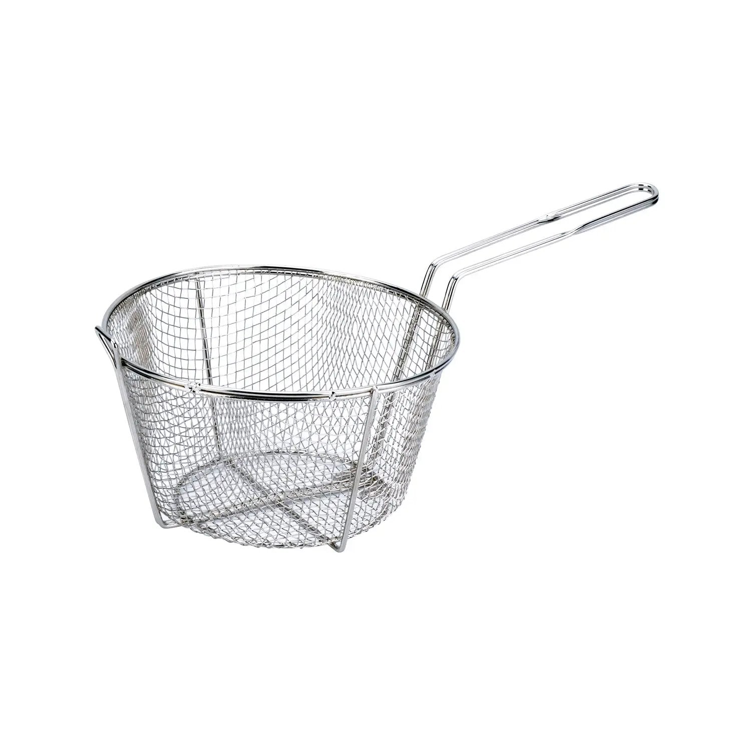 CAC China FBR4-11 Fry Basket Nickel-Plt 1/4" Mesh 11-1/2"Dia Case Pack of 20 by CAC China (cac-china-fbr4-11-fry-basket-nickel-plt-1-4-mesh-11-1-2dia-case-pack-of-20)