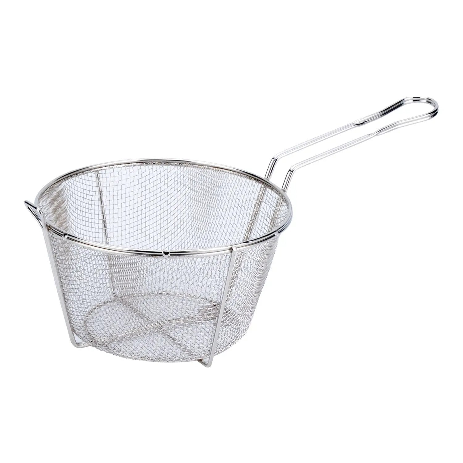CAC China FBR8-008 Fry Basket Nickel-Plt 1/8" Mesh 8-1/2"Dia Case Pack of 20 by CAC China (cac-china-fbr8-008-fry-basket-nickel-plt-1-8-mesh-8-1-2dia-case-pack-of-20)