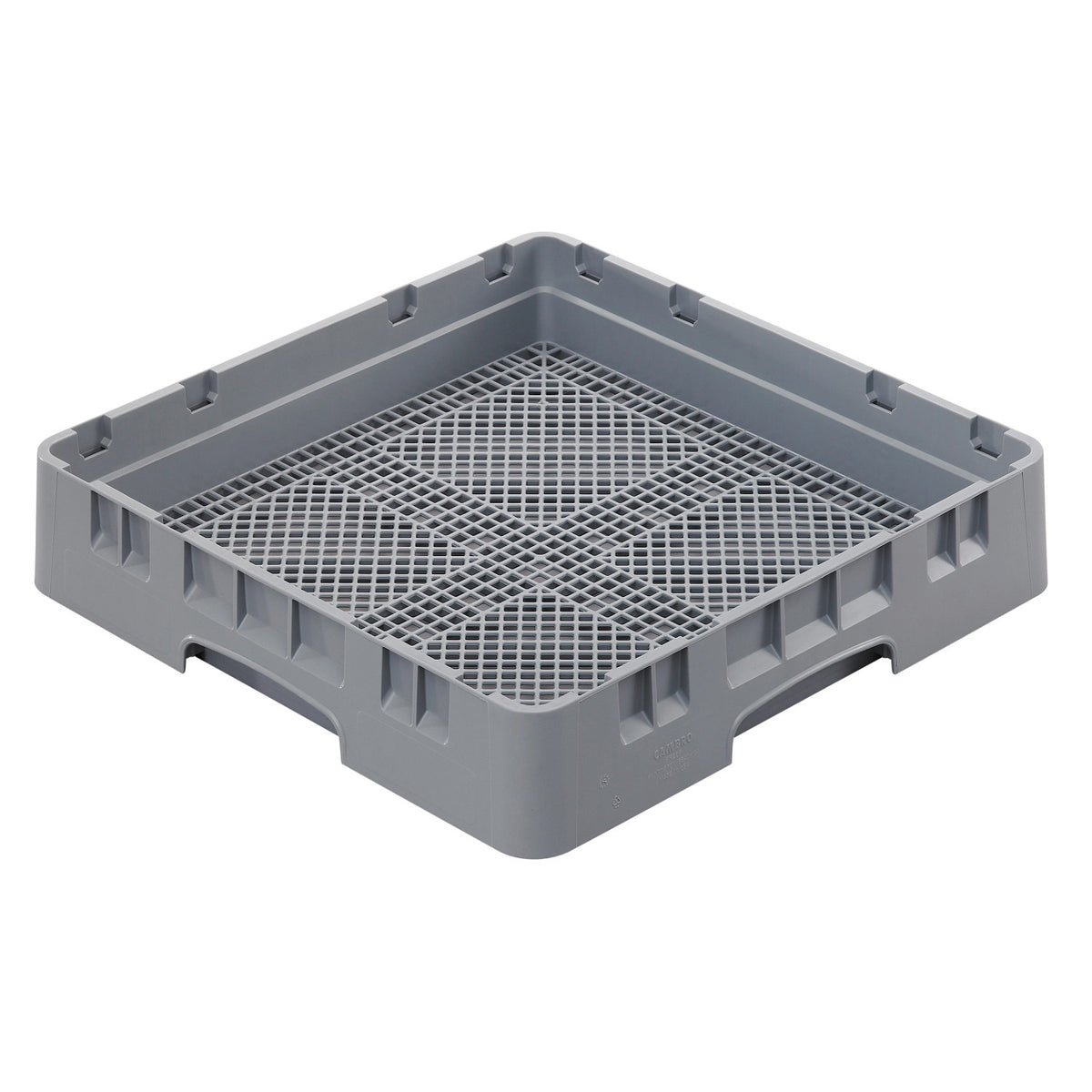 Cambro FR258151 Camrack Full Flatware Rack, 4" H - Soft Gray