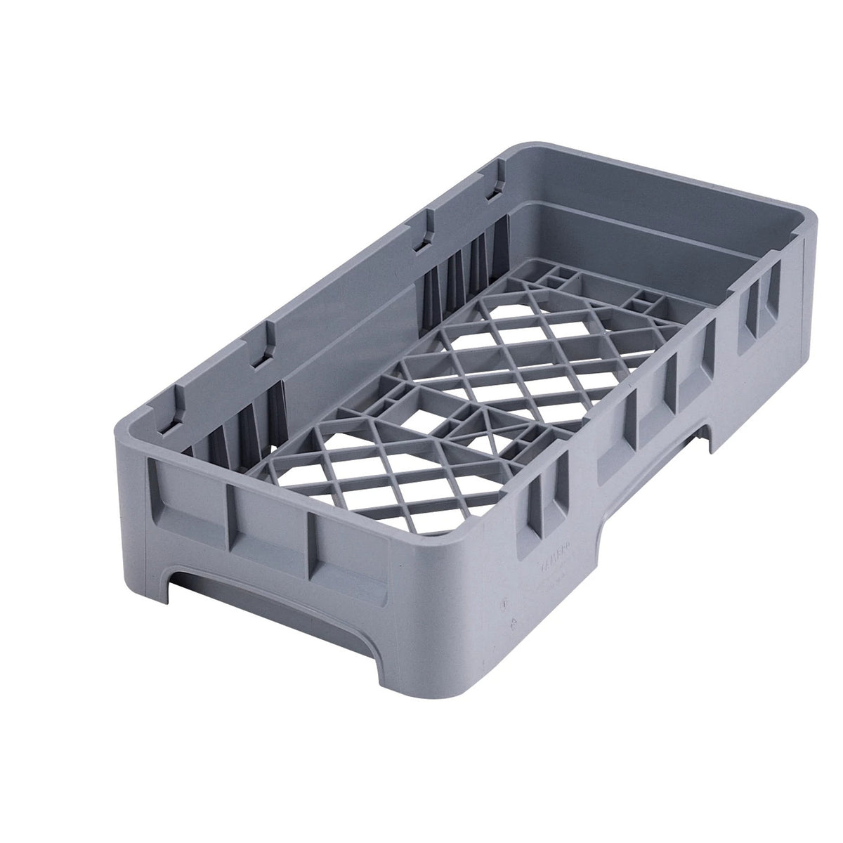 Cambro HBR258151 Camrack Half Size Open Base Rack, 4" Tall - Soft Gray
