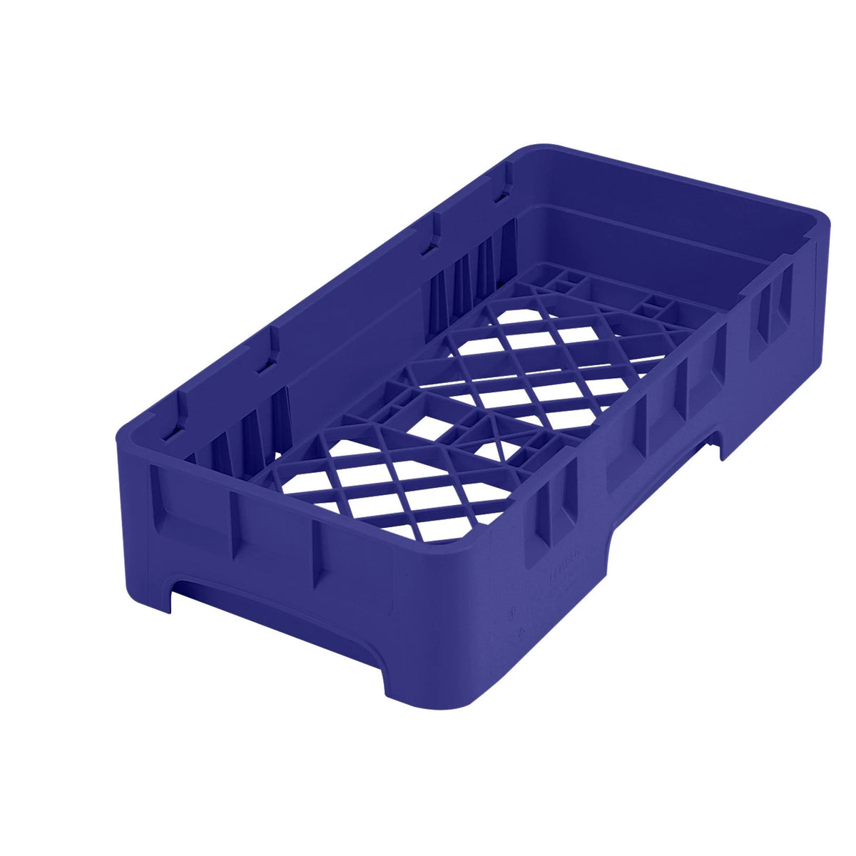 Cambro HBR258186 Camrack Half Size Open Base Rack, 4" Tall - Navy Blue
