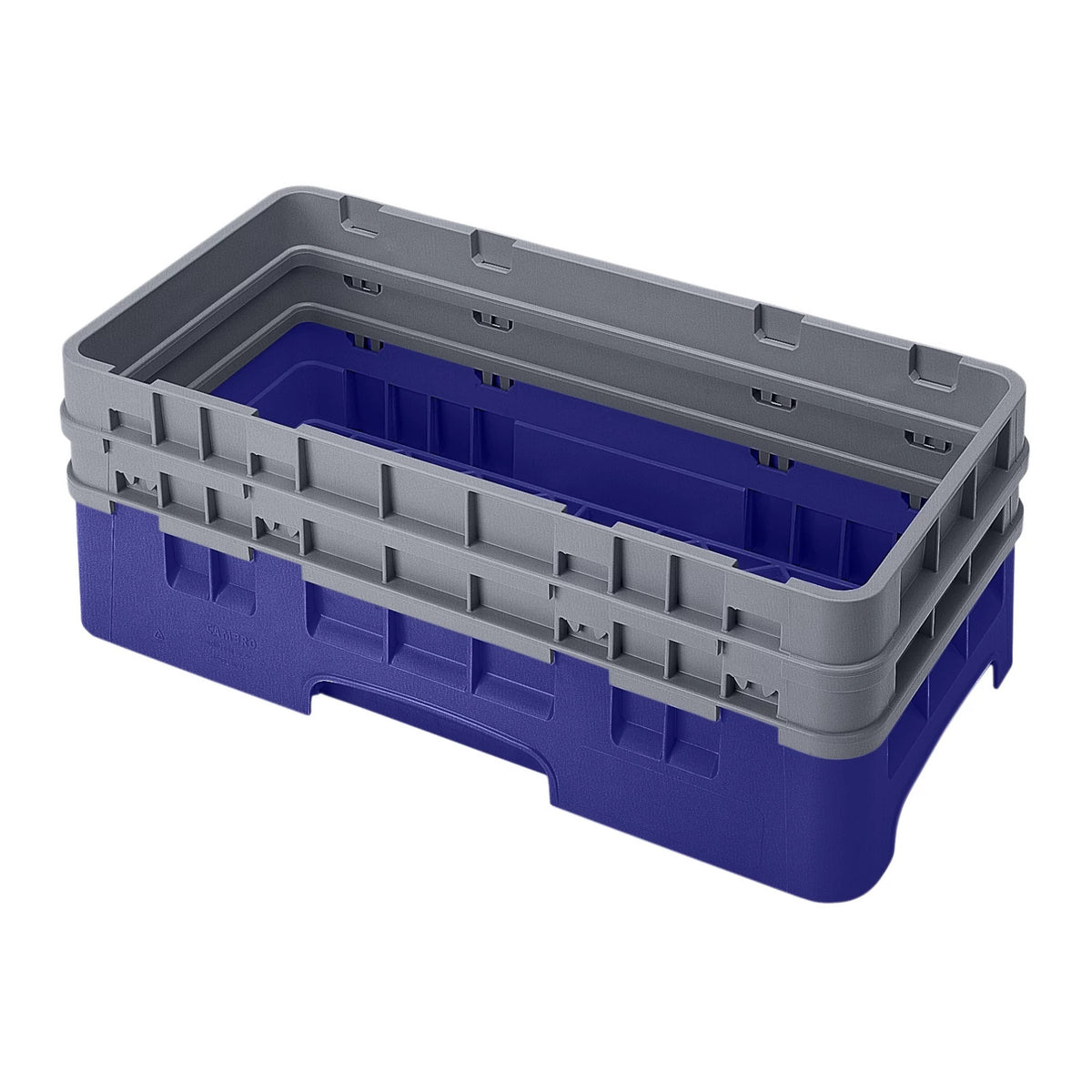 Cambro HBR578186 Camrack Half Size Open Base Rack, 7 1/4" Tall - Navy Blue