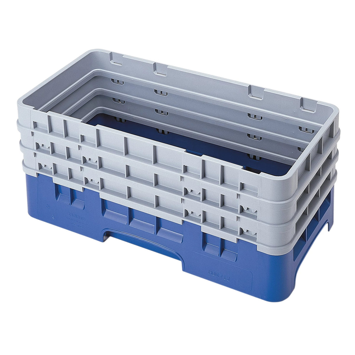 Cambro HBR712186 Camrack Half Size Open Base Rack, 8 7/8" Tall - Navy Blue